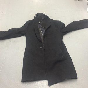 Banana republic men’s black trench coat Medium